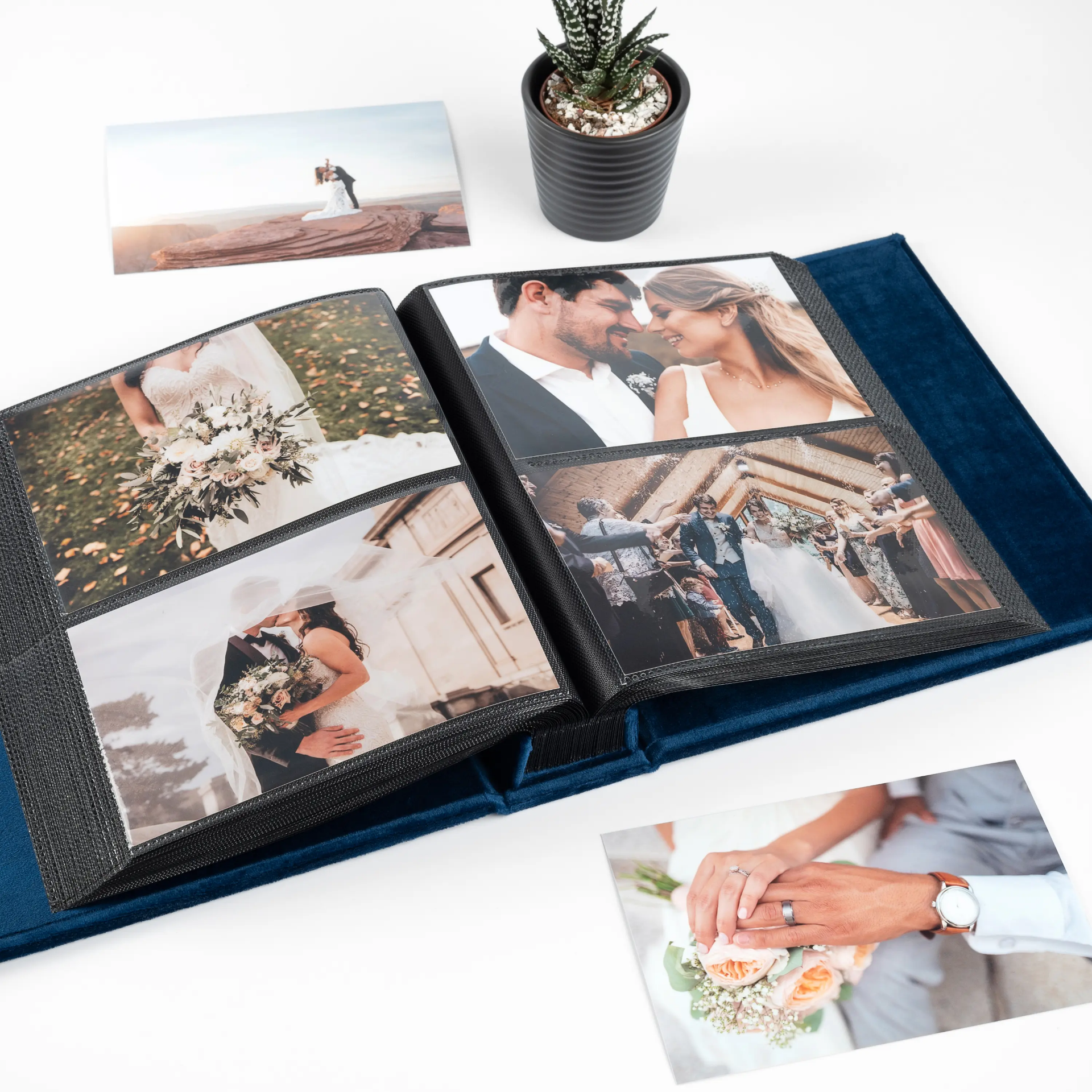 Velvet Slip In Photo Album for 40-400 4x6 or 5x7 Photos - Image 4