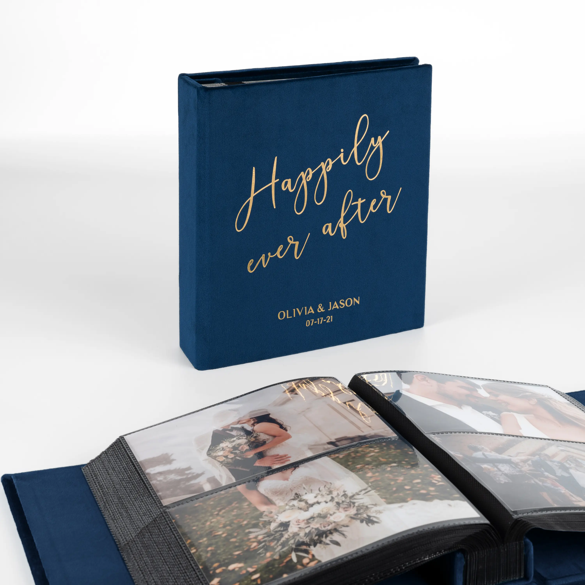 Velvet Slip In Photo Album for 40-400 4x6 or 5x7 Photos - Image 2