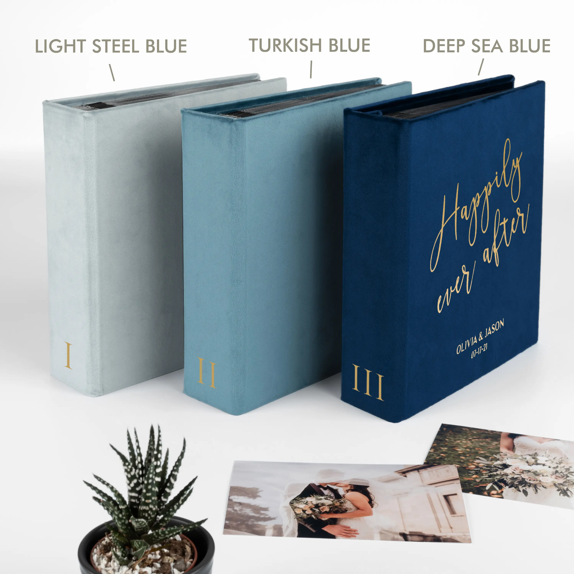 Velvet Slip In Photo Album for 40-400 4x6 or 5x7 Photos - Image 5