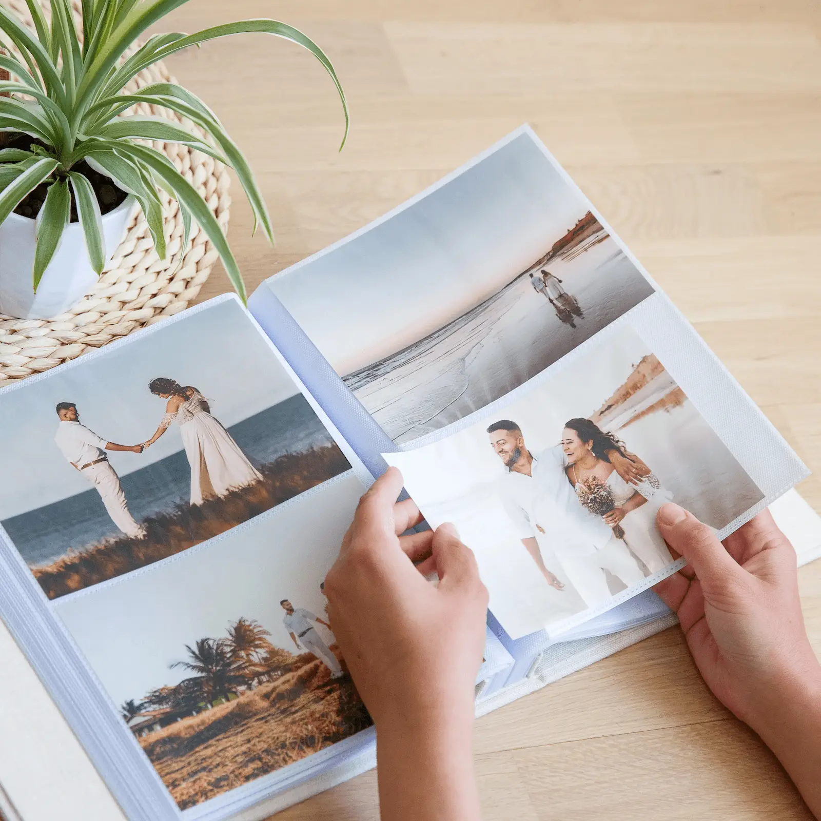 Linen Slip In Photo Album for 40-400 4x6 or 5x7 Photos - Image 5