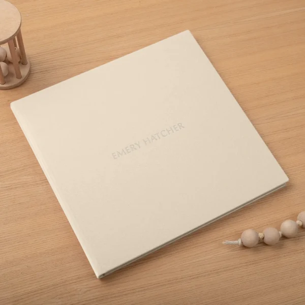 Eco Leather Hard Cover Baby Photo Book