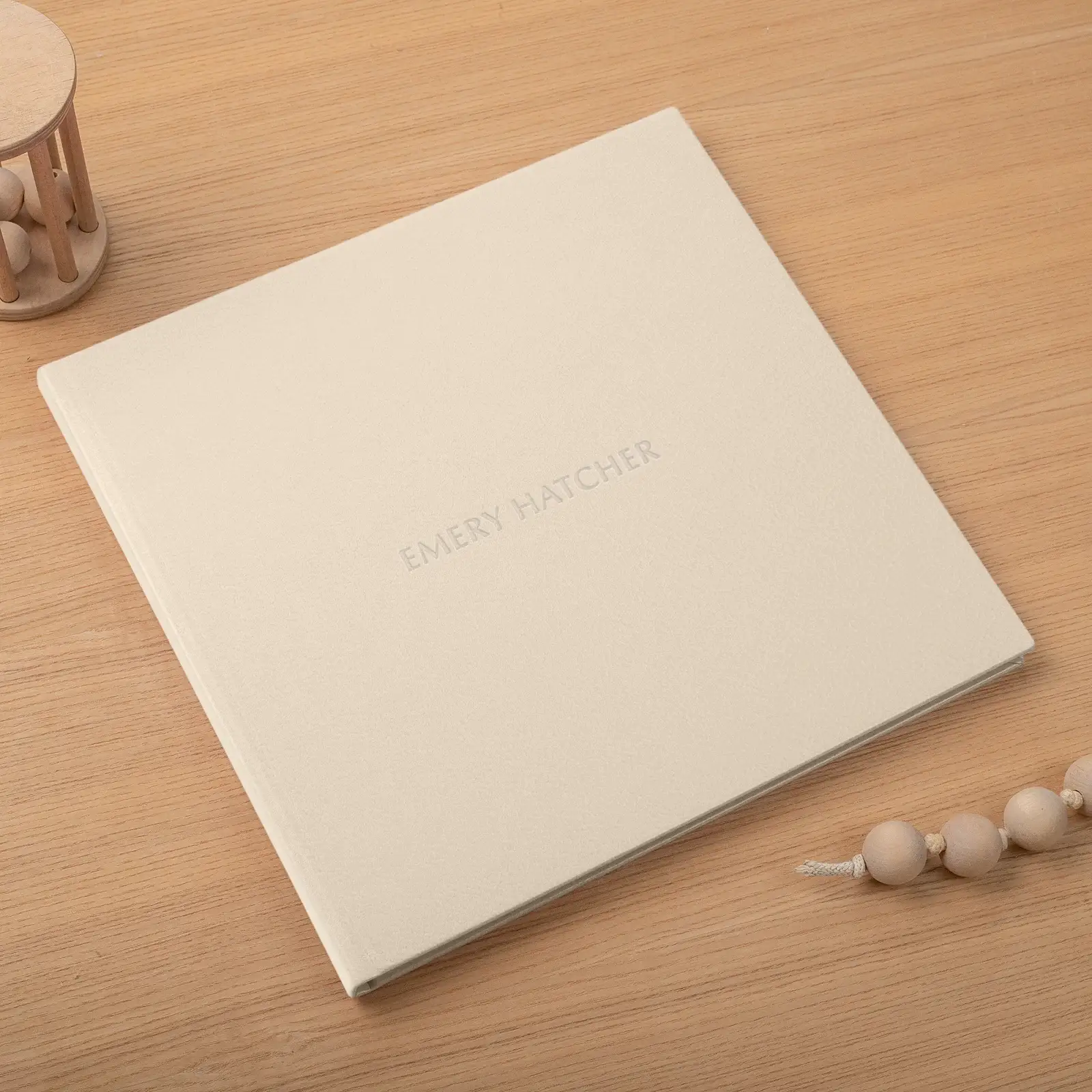 Eco Leather Hard Cover Baby Photo Book