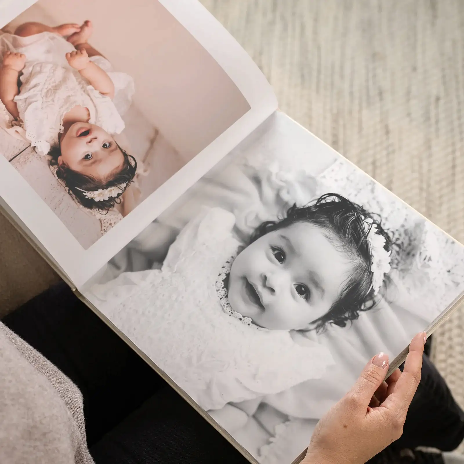 Eco Leather Hard Cover Baby Photo Book - Image 6