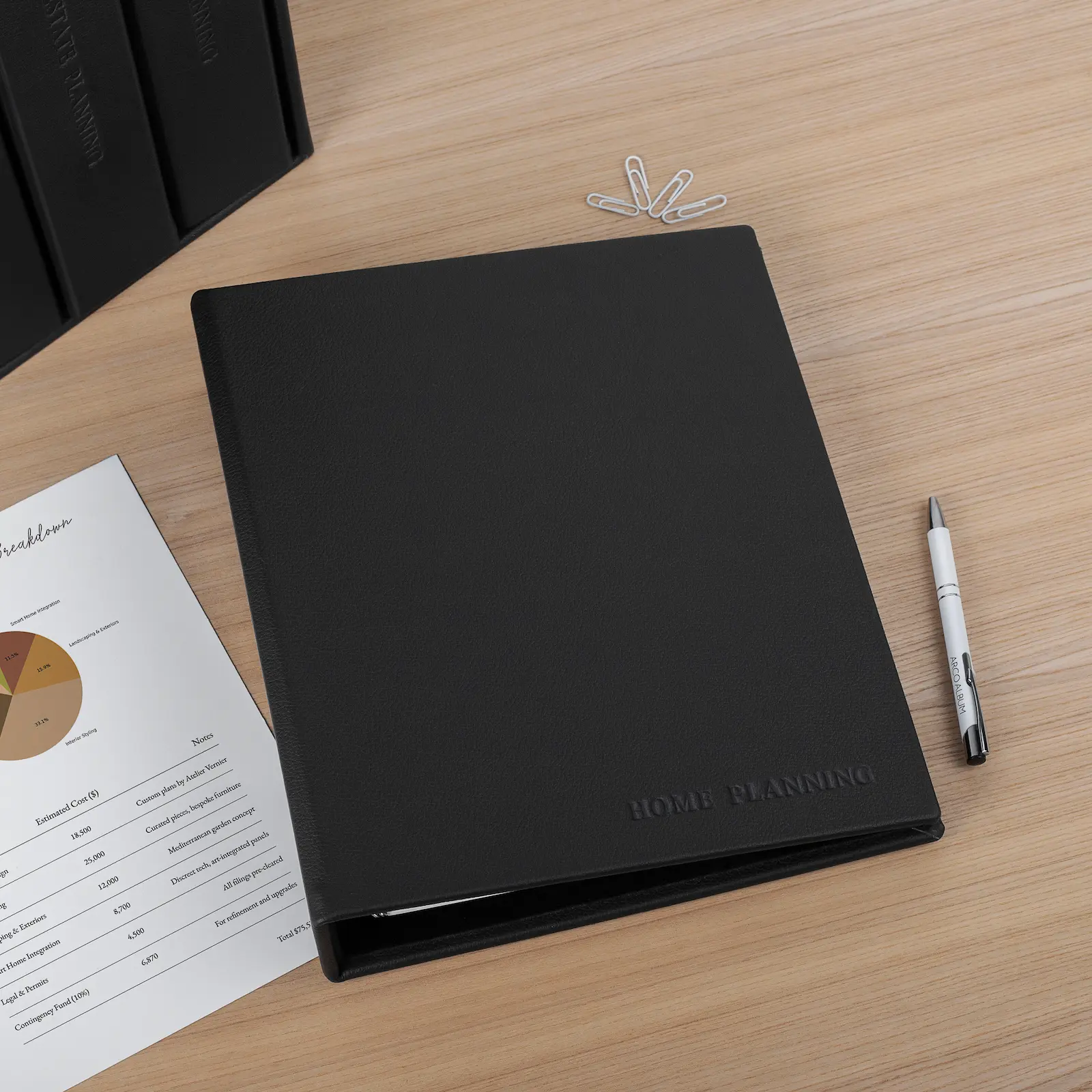 Leather Ring Binder - Image 5