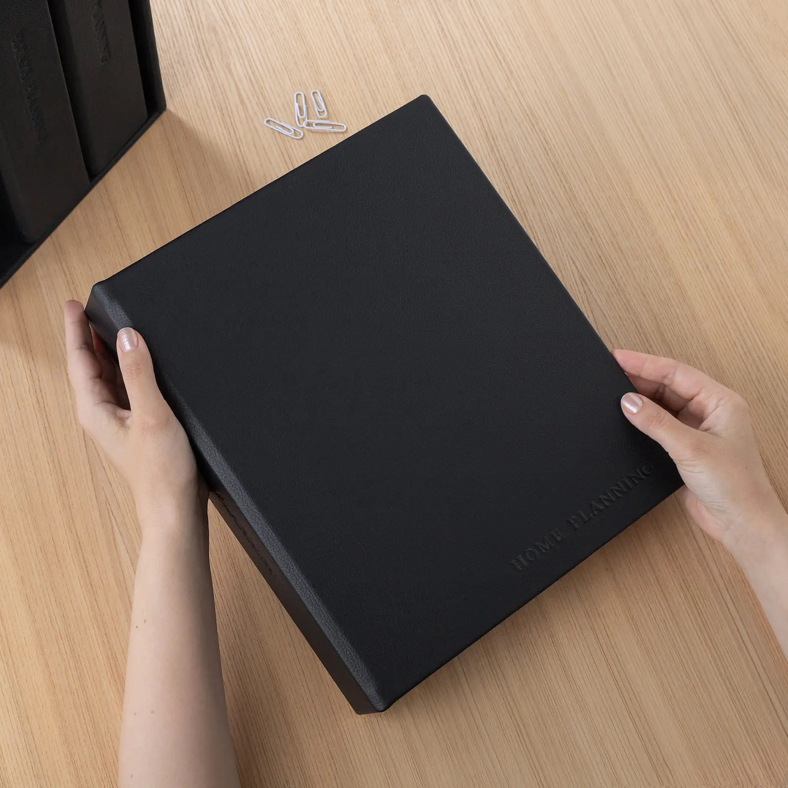Leather Ring Binder - Image 3