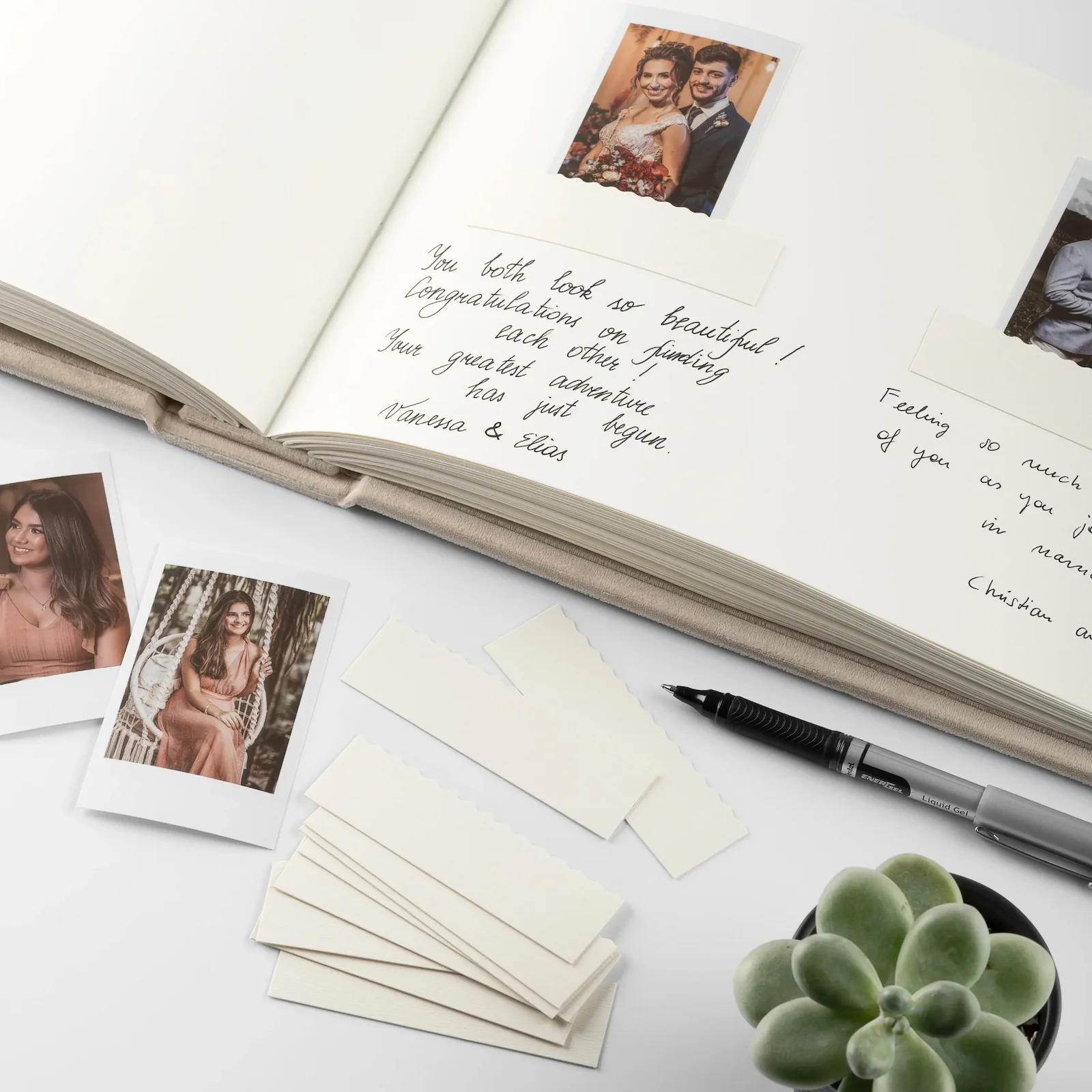Photo pockets for albums