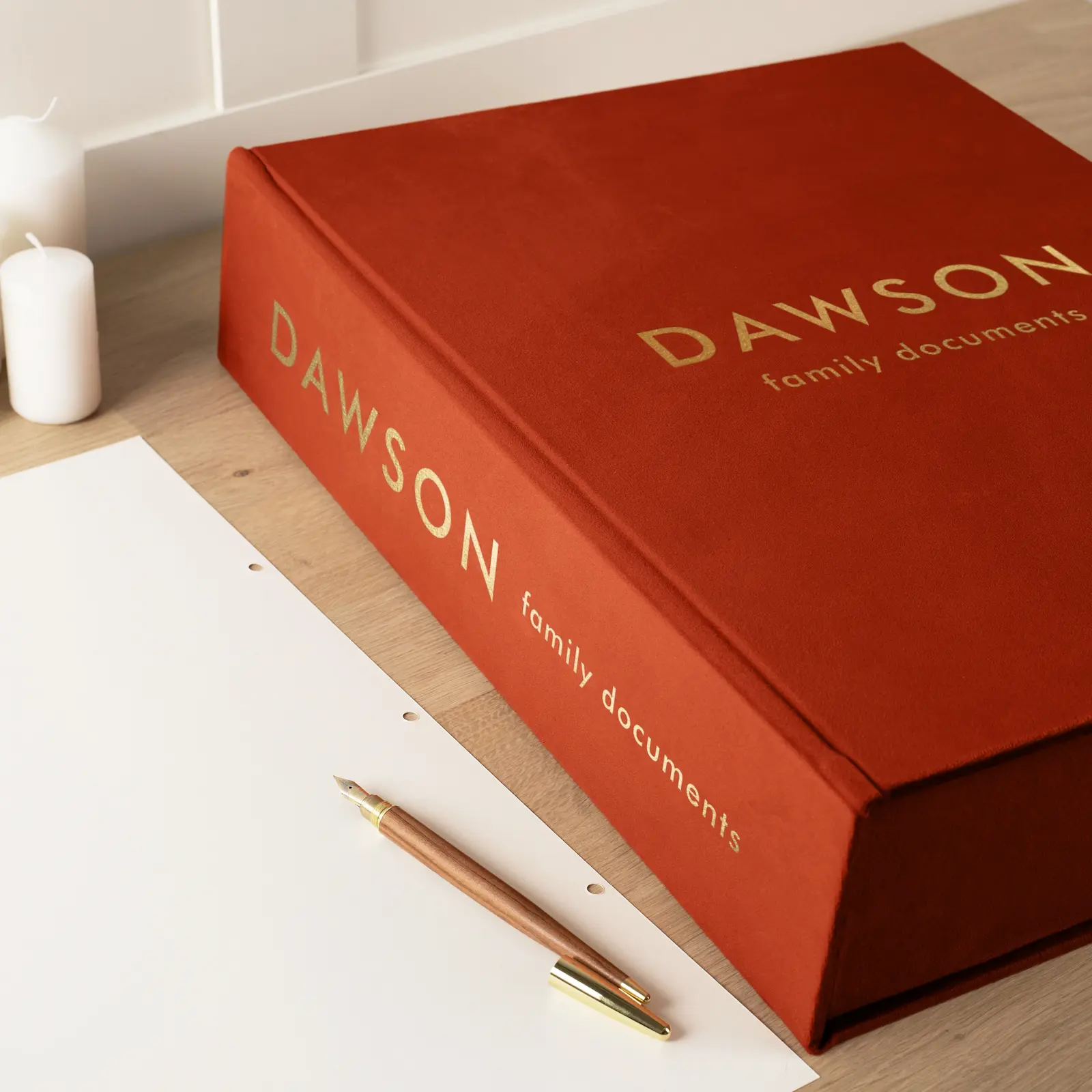 Velvet Ring Binder Box - Image 2