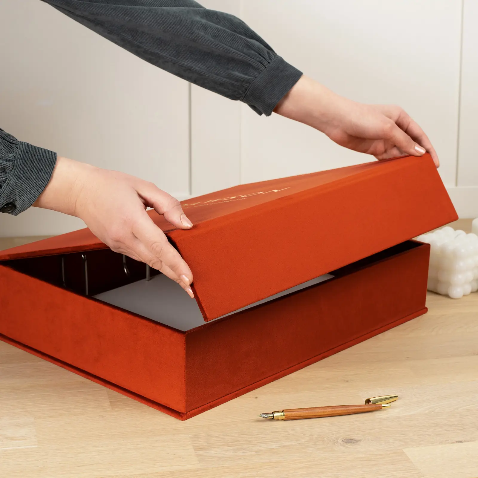 Velvet Ring Binder Box - Image 5