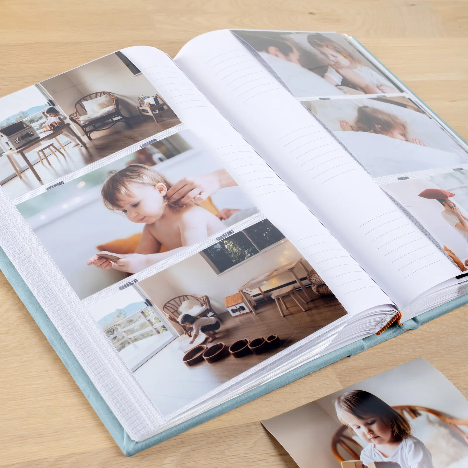 Velvet Baby Slip In Photo Album for 300 4x6 Photos, Design B117 - Image 6
