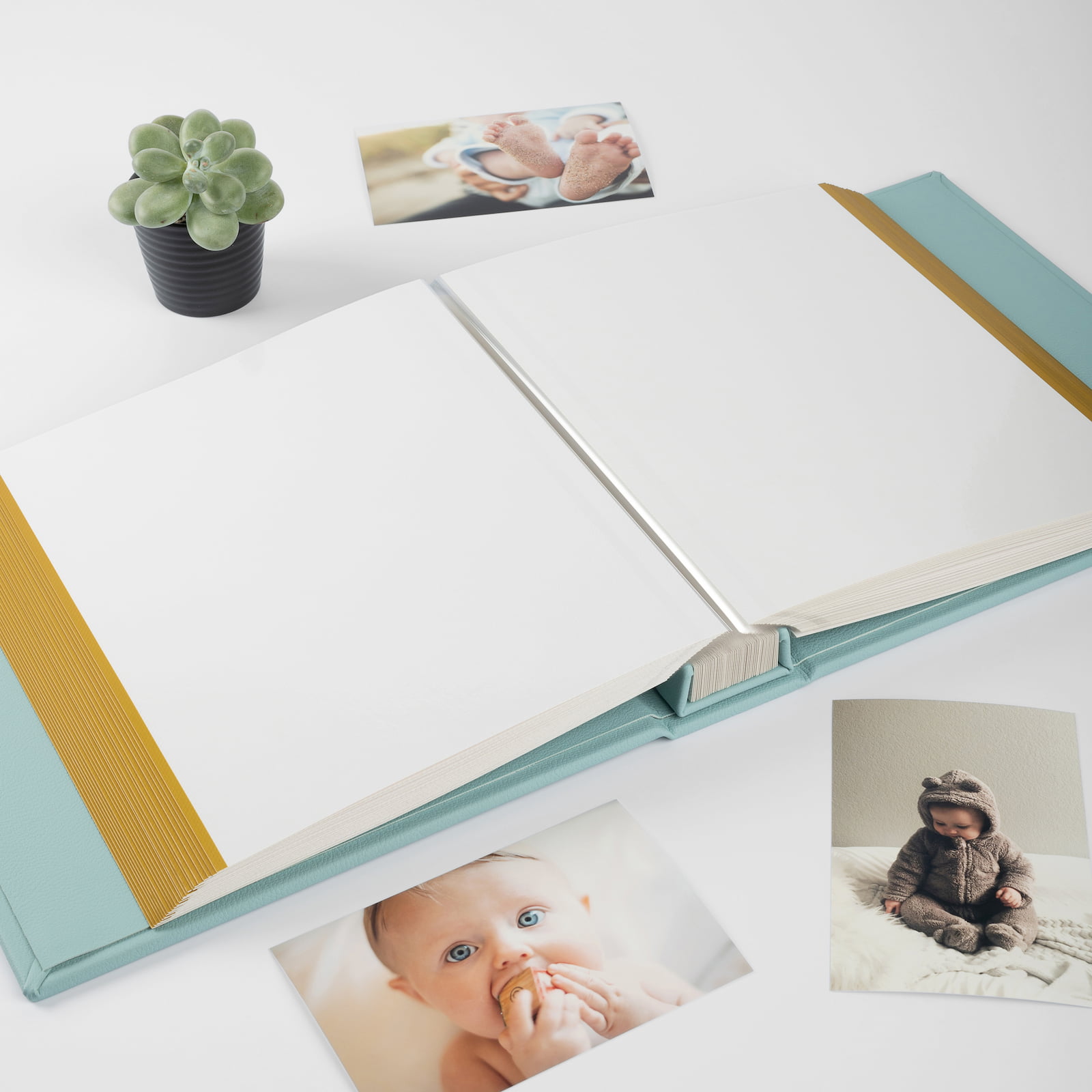 Eco Leather Baby Self Adhesive Photo Album, Design B2 UV - Image 3