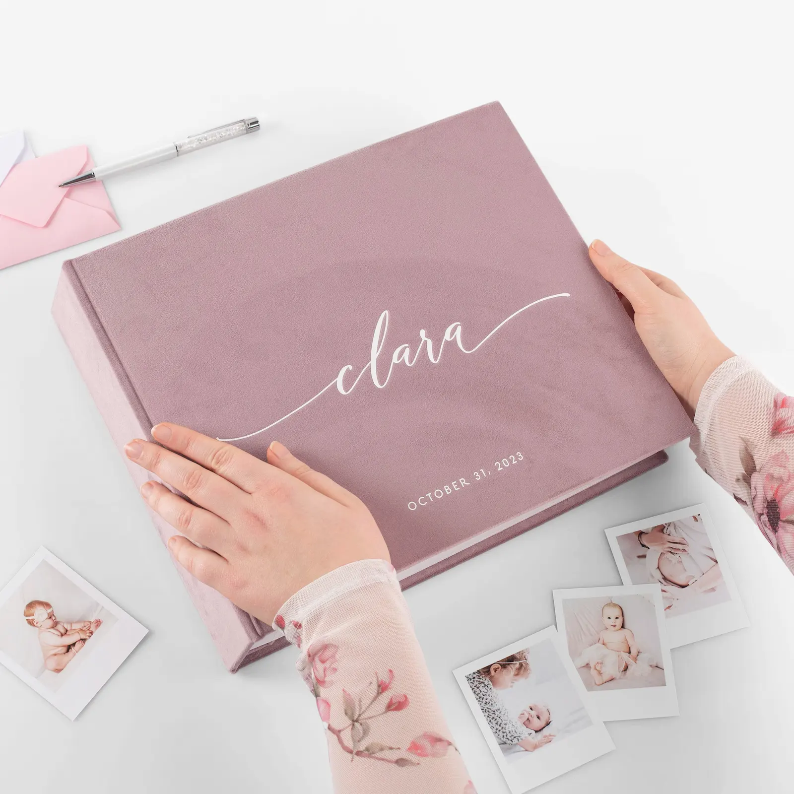 Velvet Baby Photo Book #B40 - Image 2