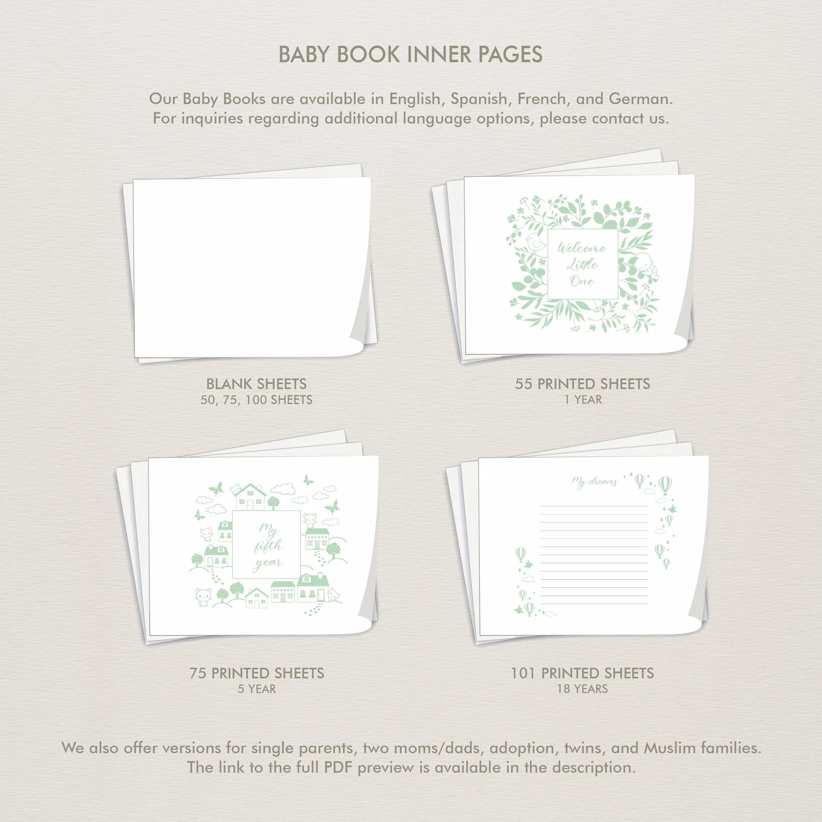 Velvet Baby Photo Book #B95 - Image 7