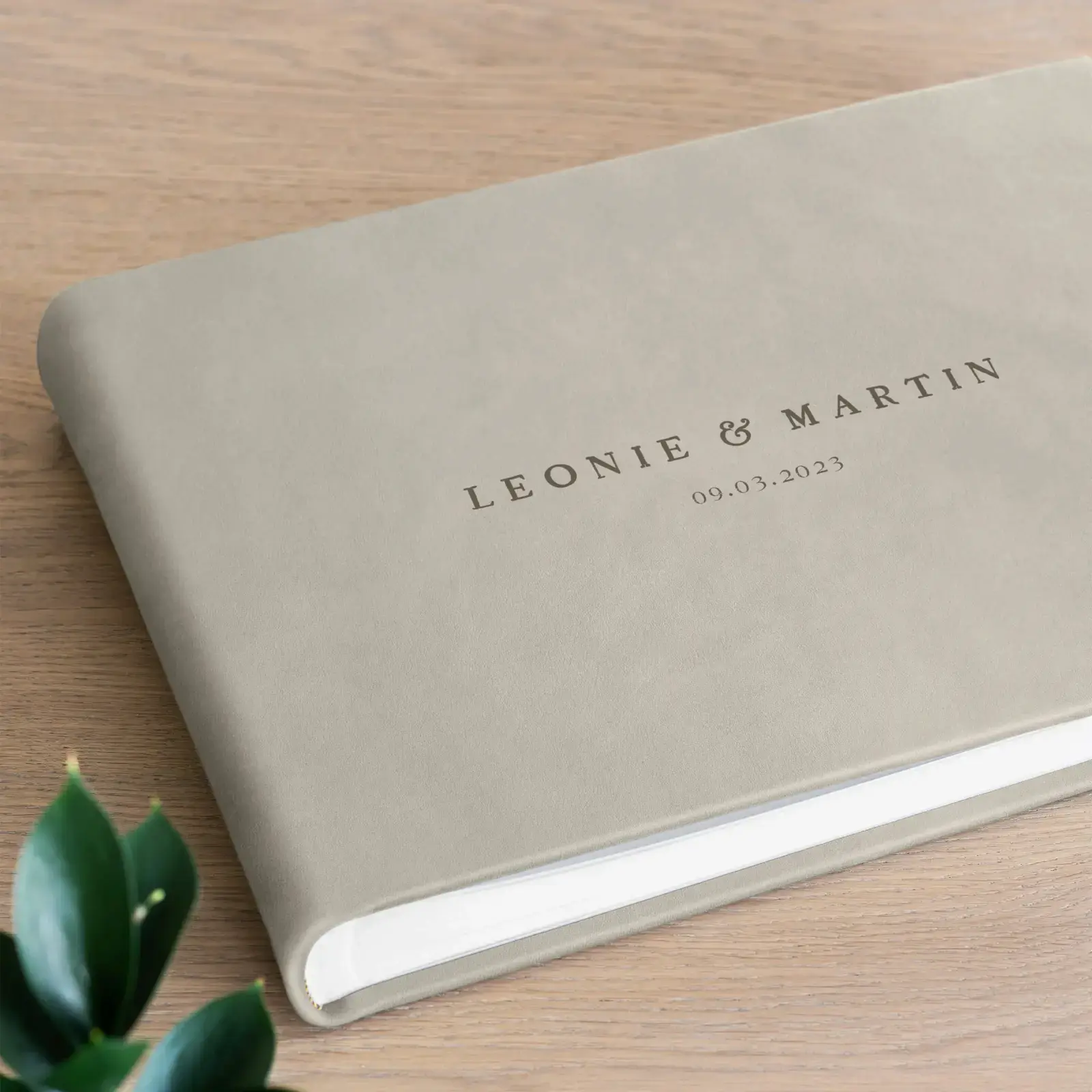 Leather Traditional Photo Album, Design #W86 UV - Image 4
