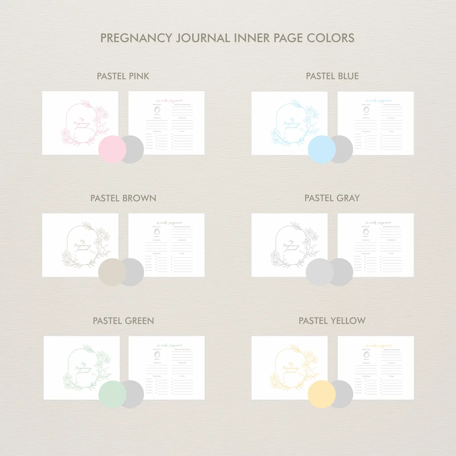 Velvet Pregnancy Book, Design P11 - Image 7
