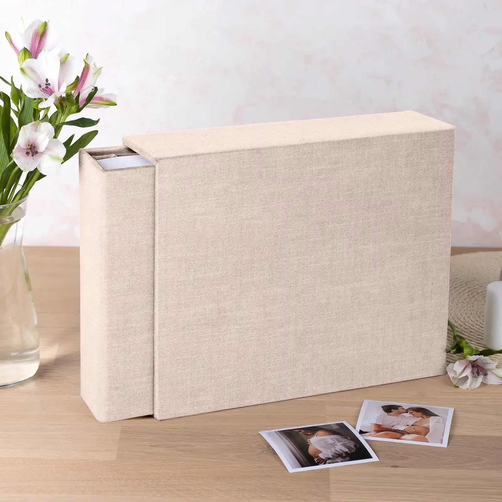 Linen Pregnancy Book, Design P16 - Image 6