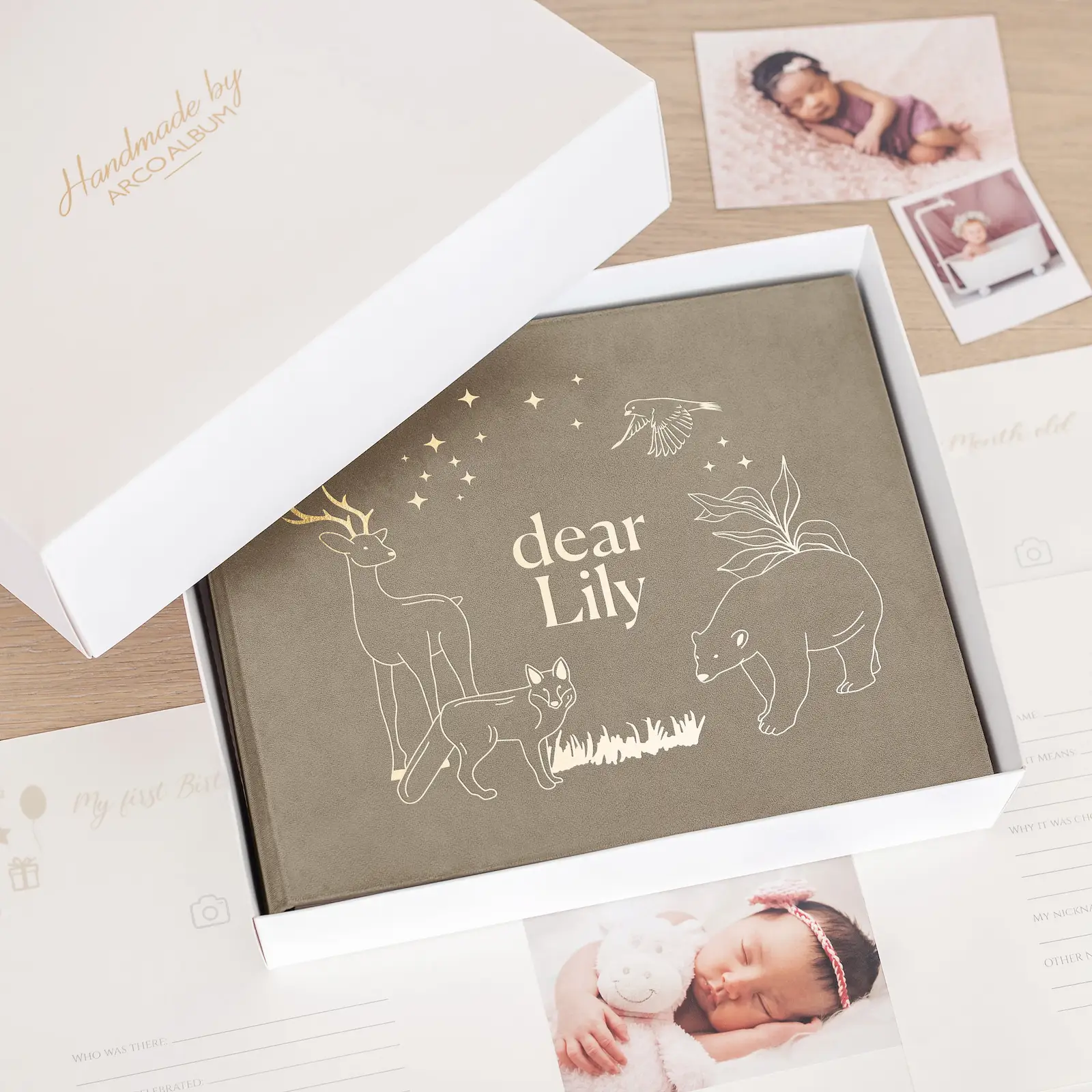 Velvet Baby Photo Book #B44 - Image 4