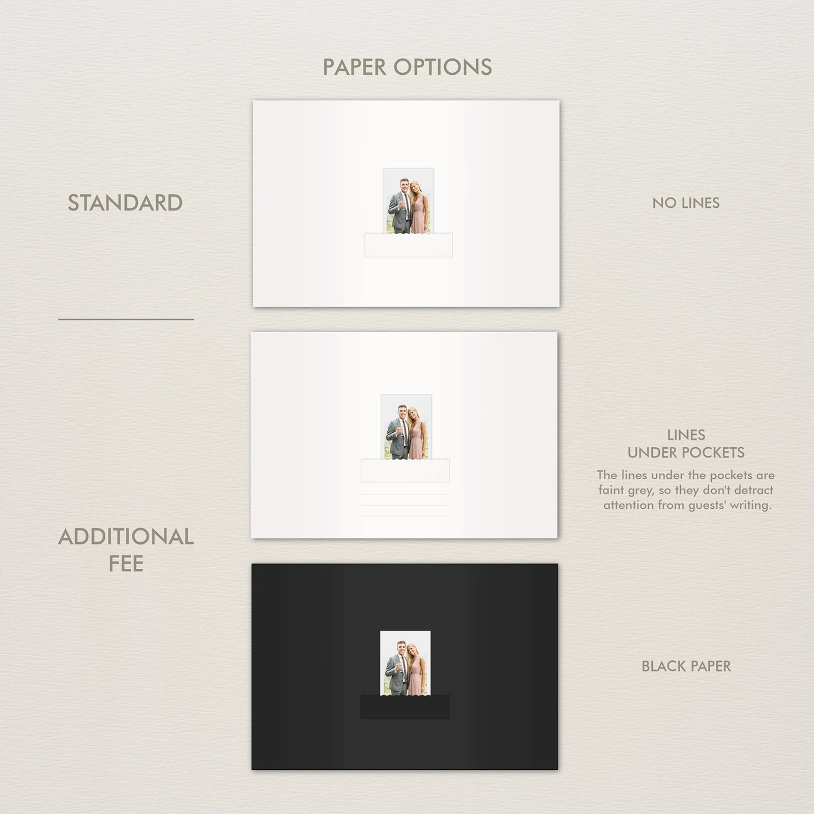 Suede Wedding Guest Book - Image 5