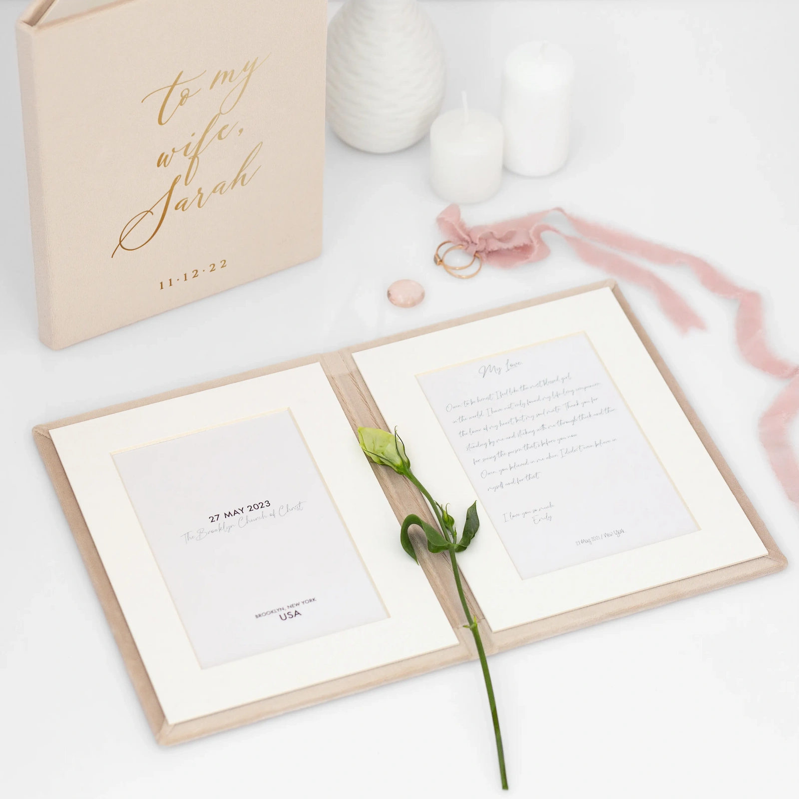 Velvet Vow Book - Image 4