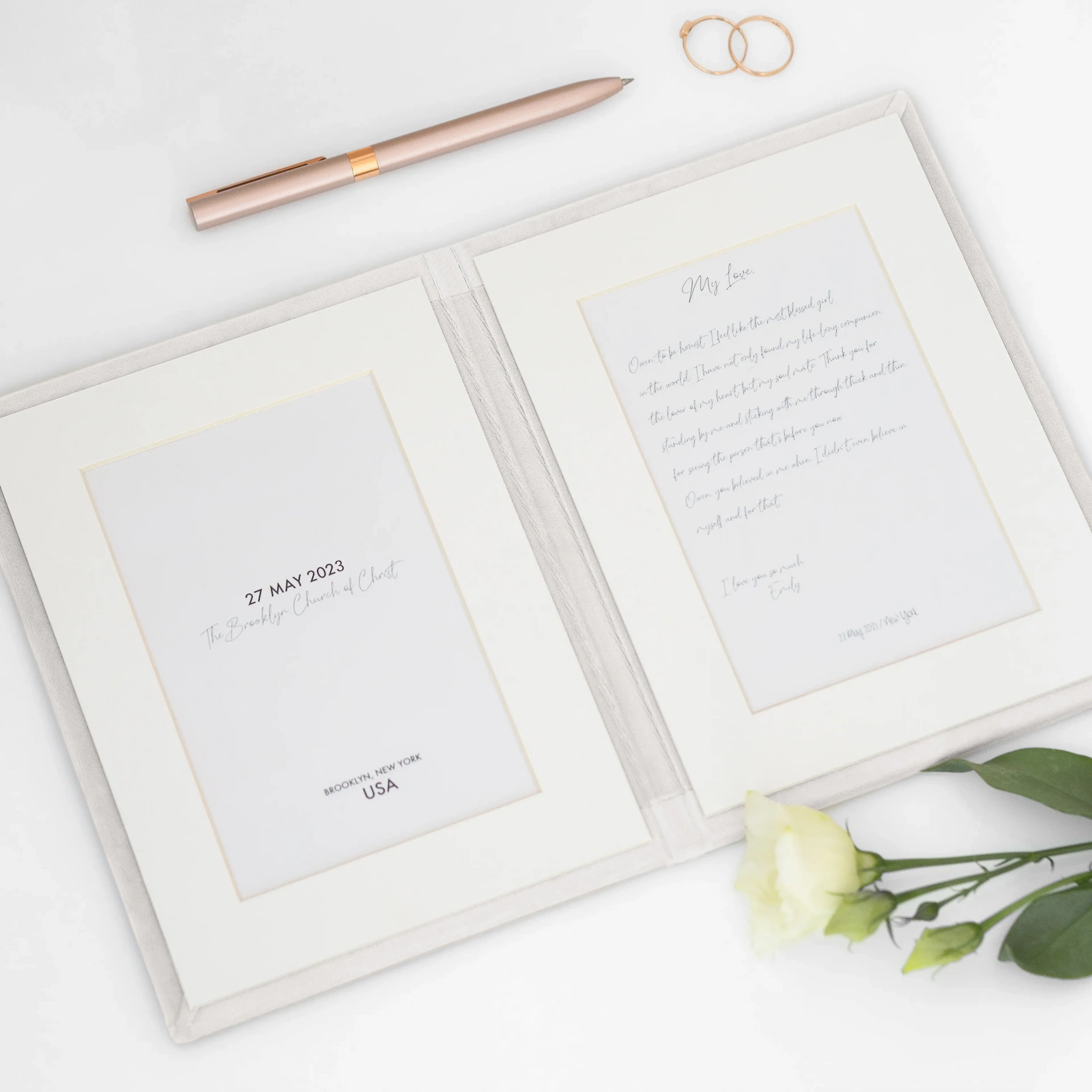 Velvet Vow Book - Image 4
