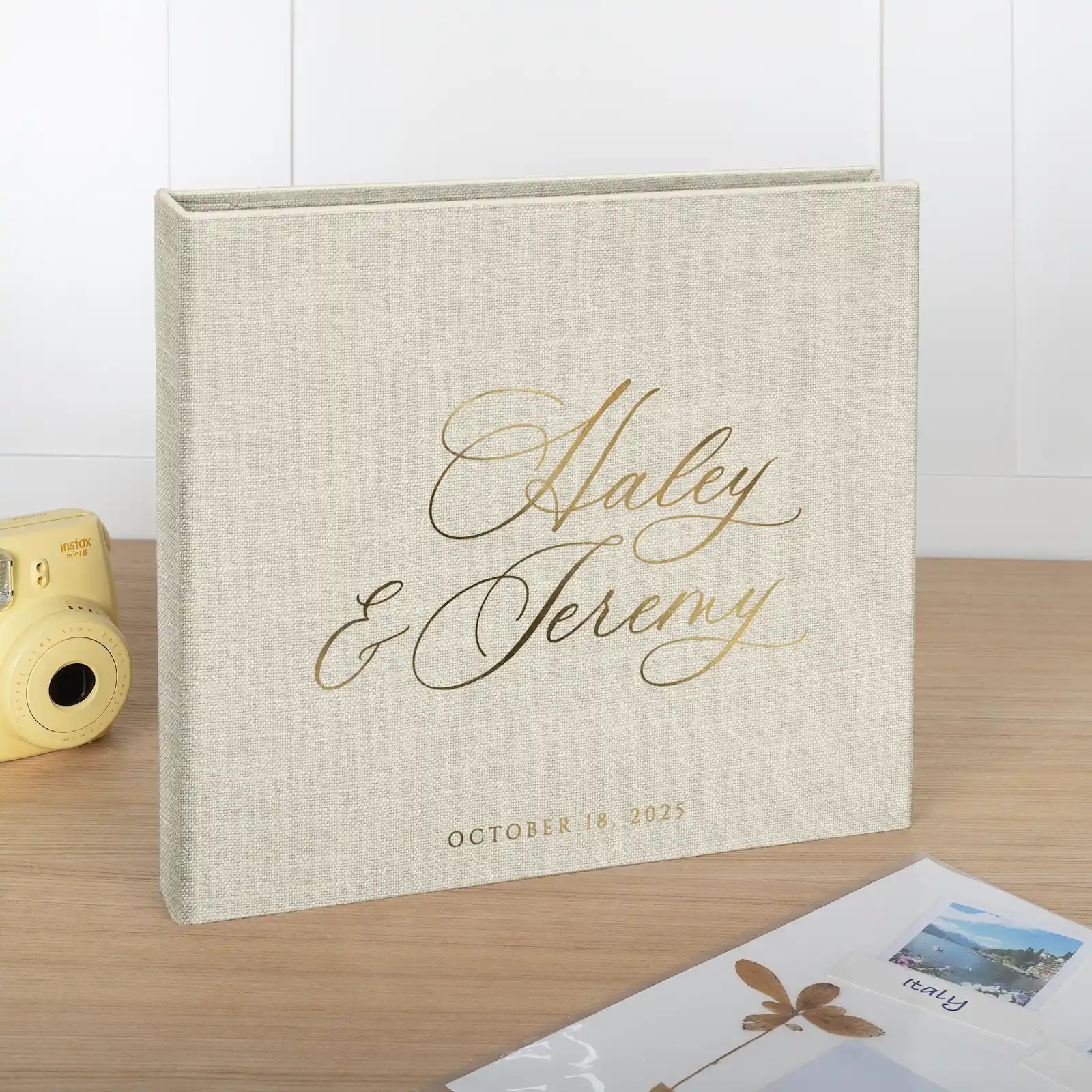 Linen Screw-Bound Scrapbook 12x12" - Image 3