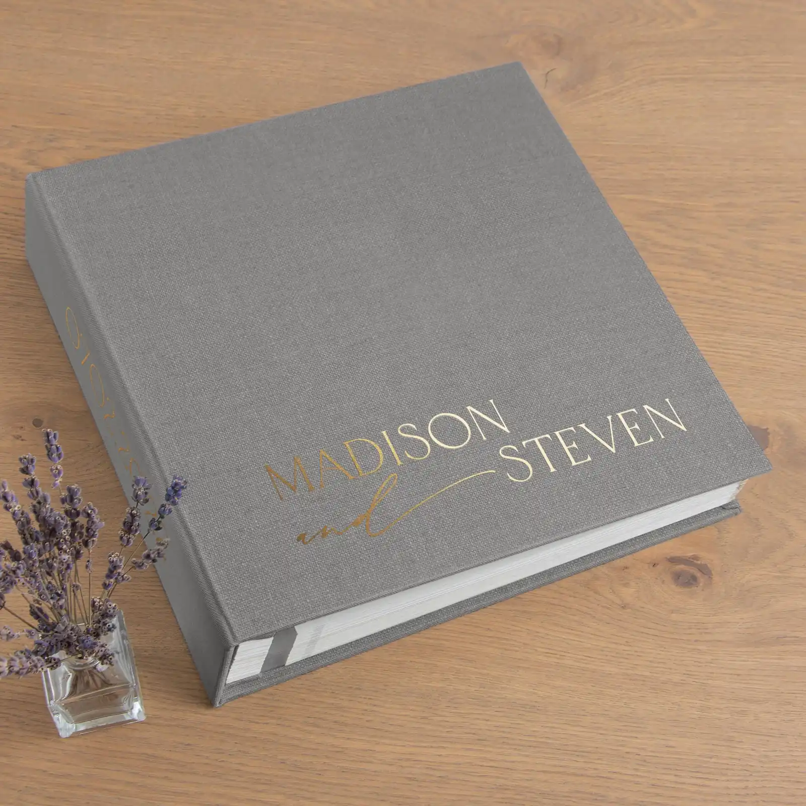 Linen Self Adhesive Photo Album, Design W127 - Image 2