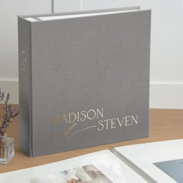 Linen Self Adhesive Photo Album, Design W127