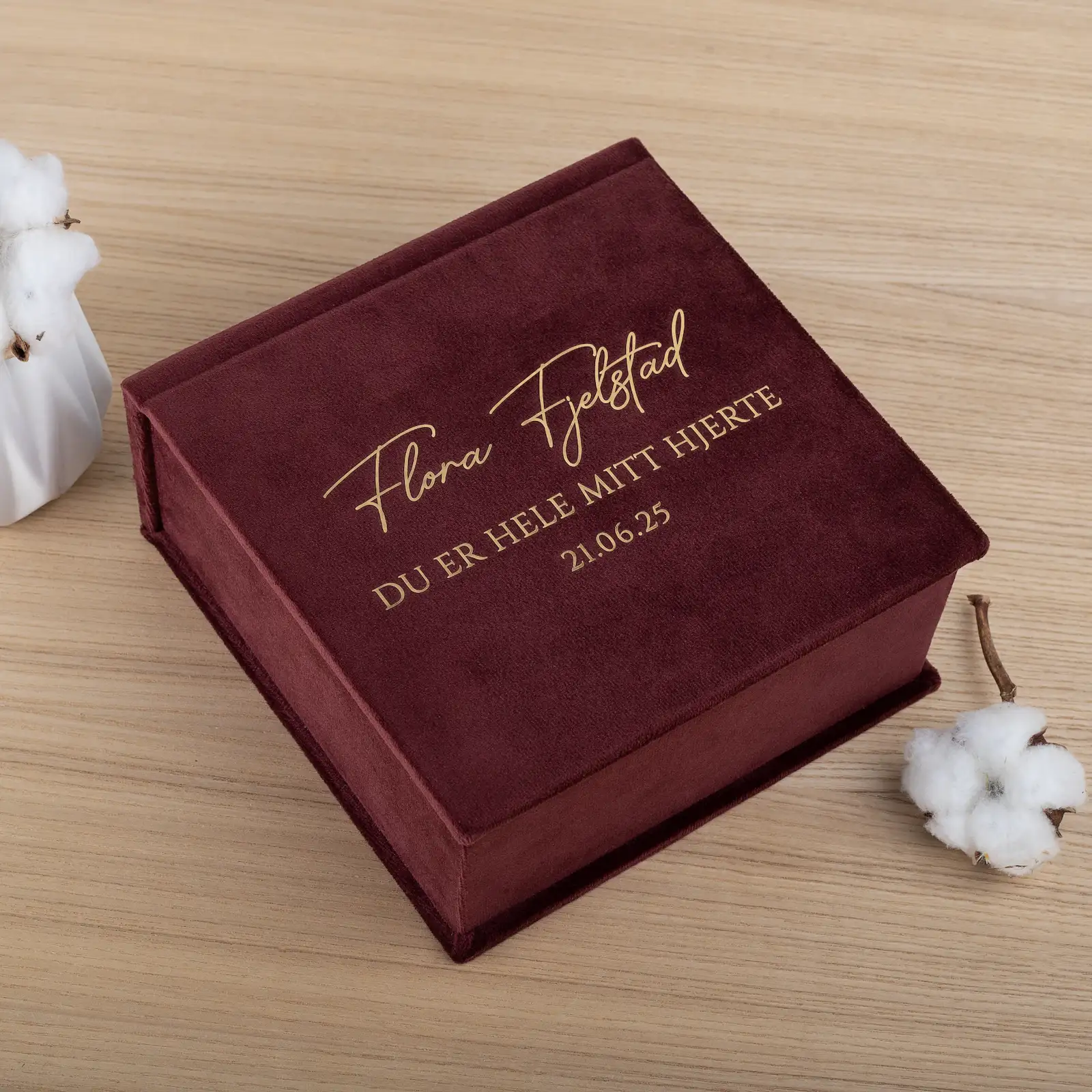 Velvet Necklace & Bracelet Gift Box