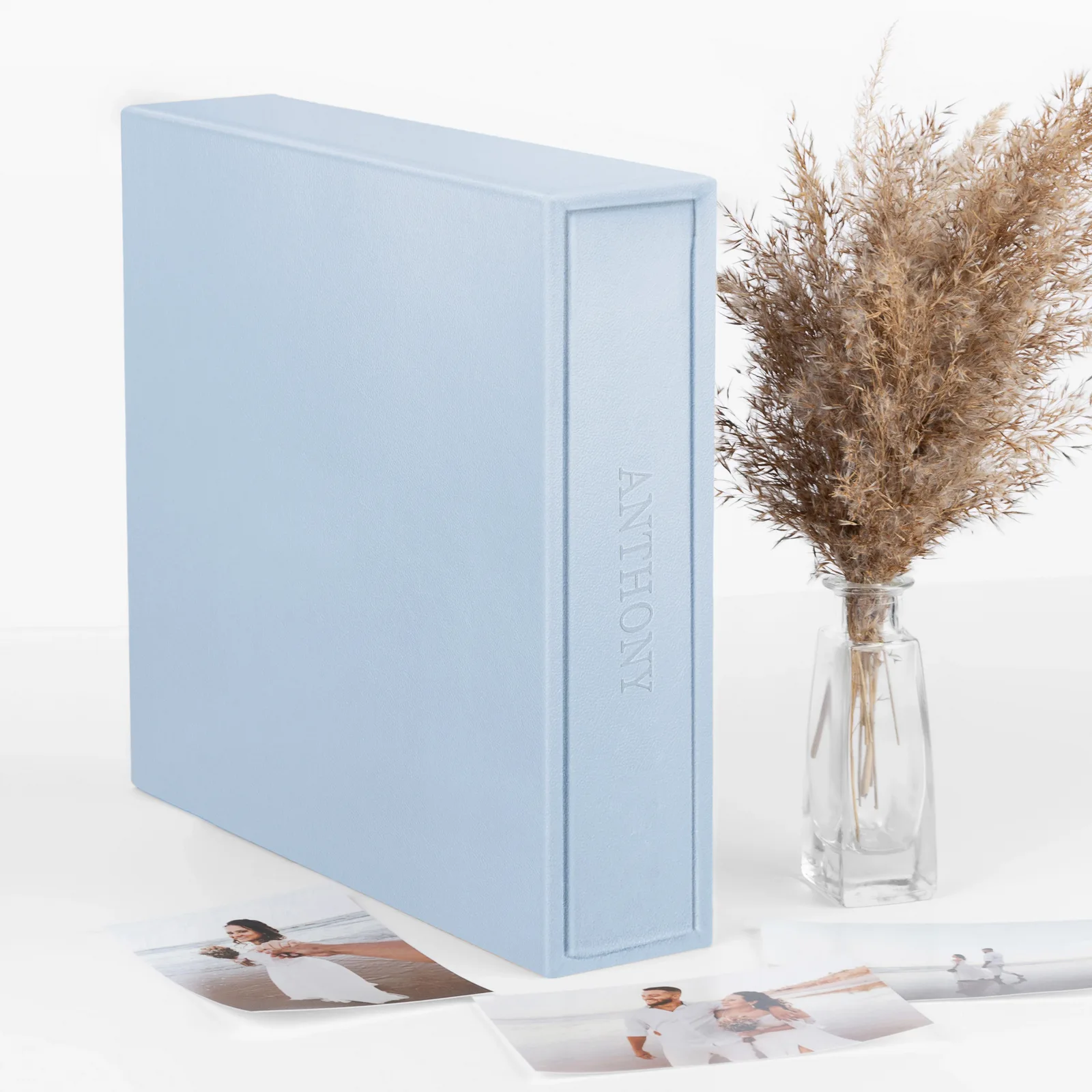 Eco Leather Baby Self Adhesive Photo Album, Photo Window - Image 5