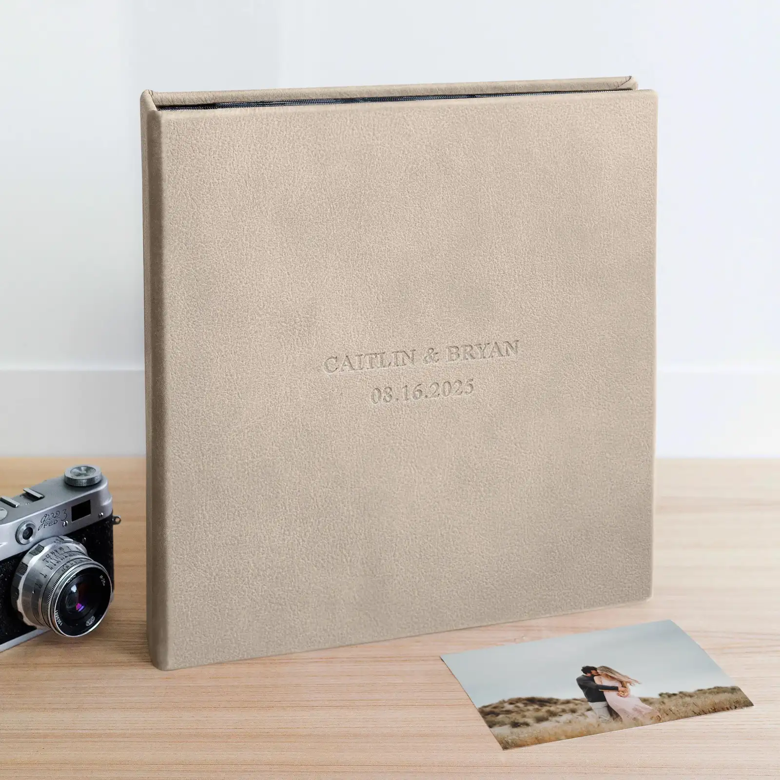 Eco Leather Ring Binder Photo Album for 100-1000 4x6 Photos - Image 4