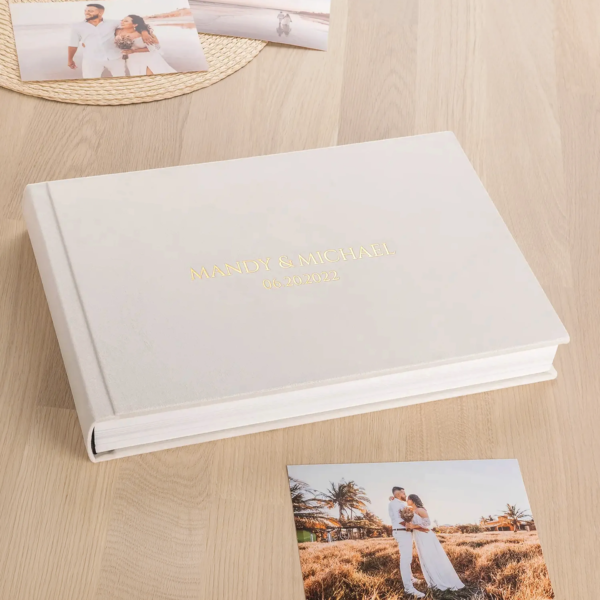 Velvet Lay Flat Photo Album
