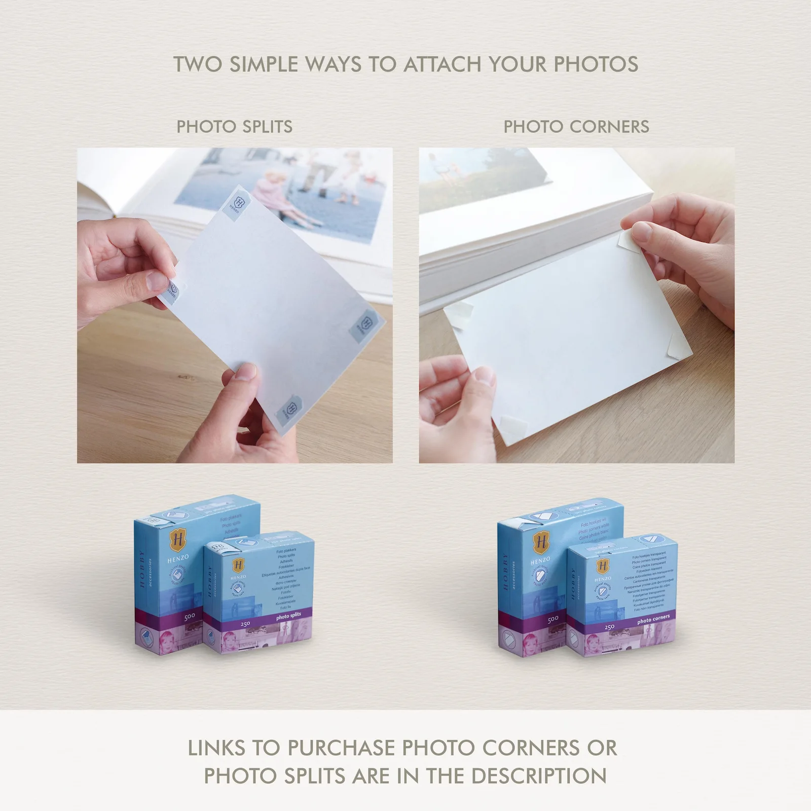Eco Leather Traditional Photo Album - Image 10