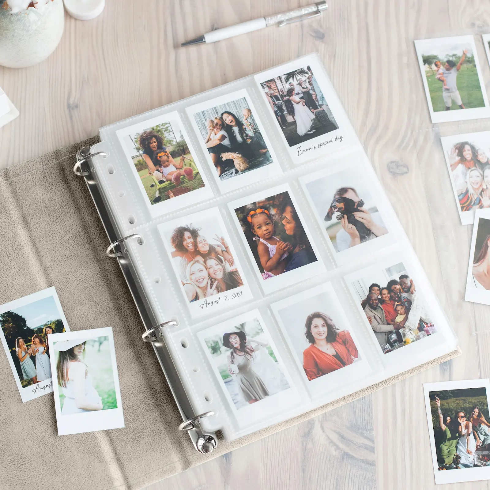 Suede Instax Mini Photo Album - Image 5