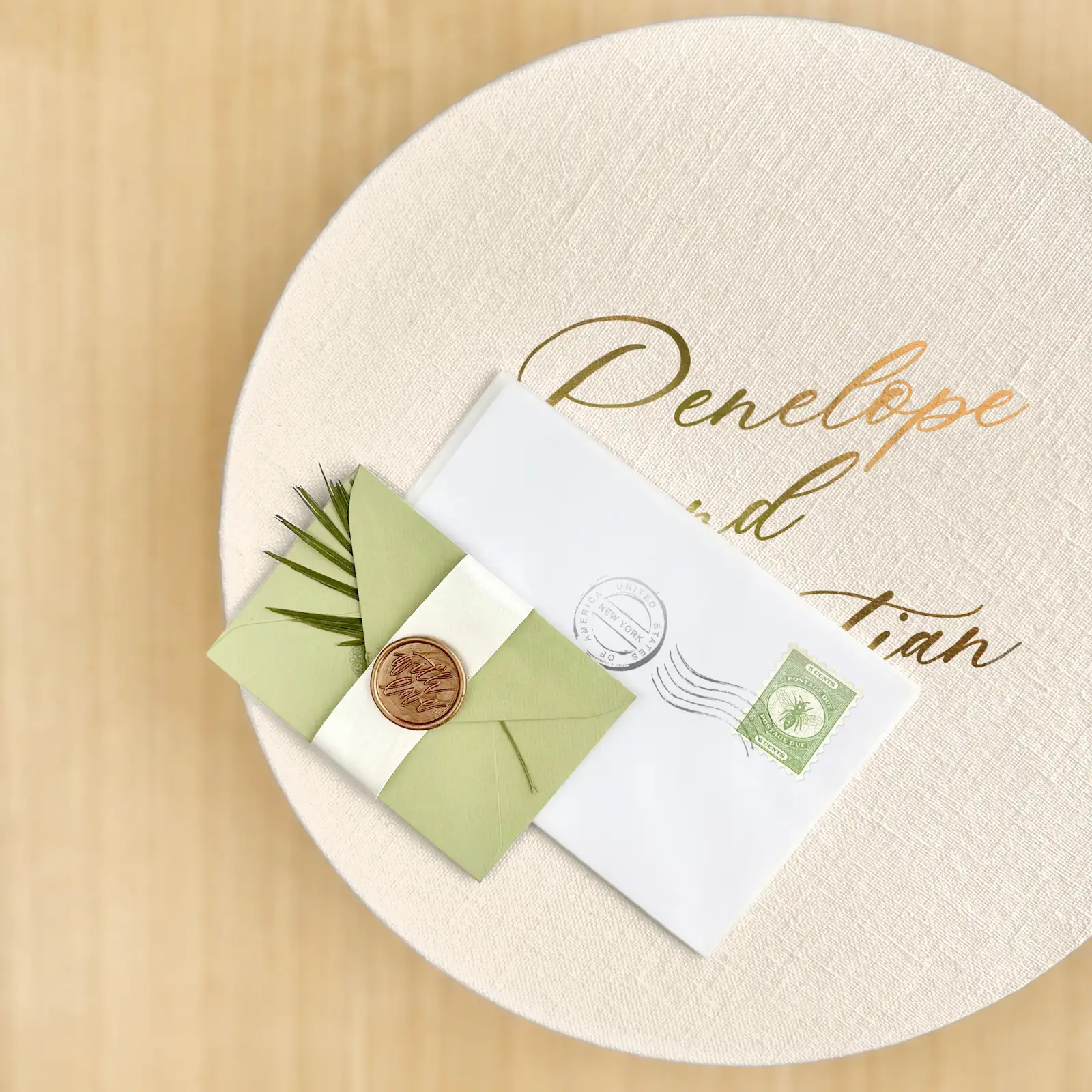 Linen Round Keepsake Box - Image 5