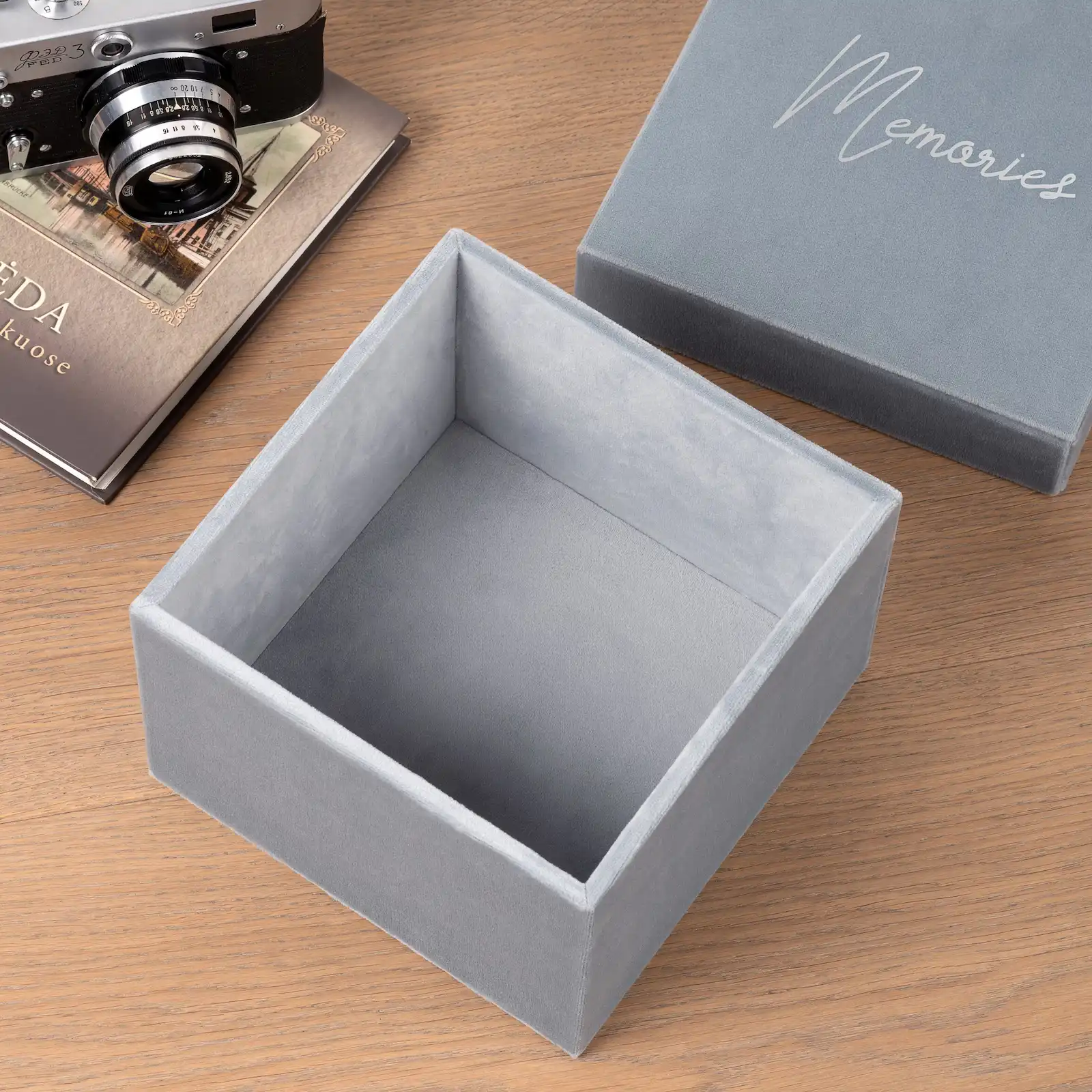 Velvet Memory Box with Lid - Image 6